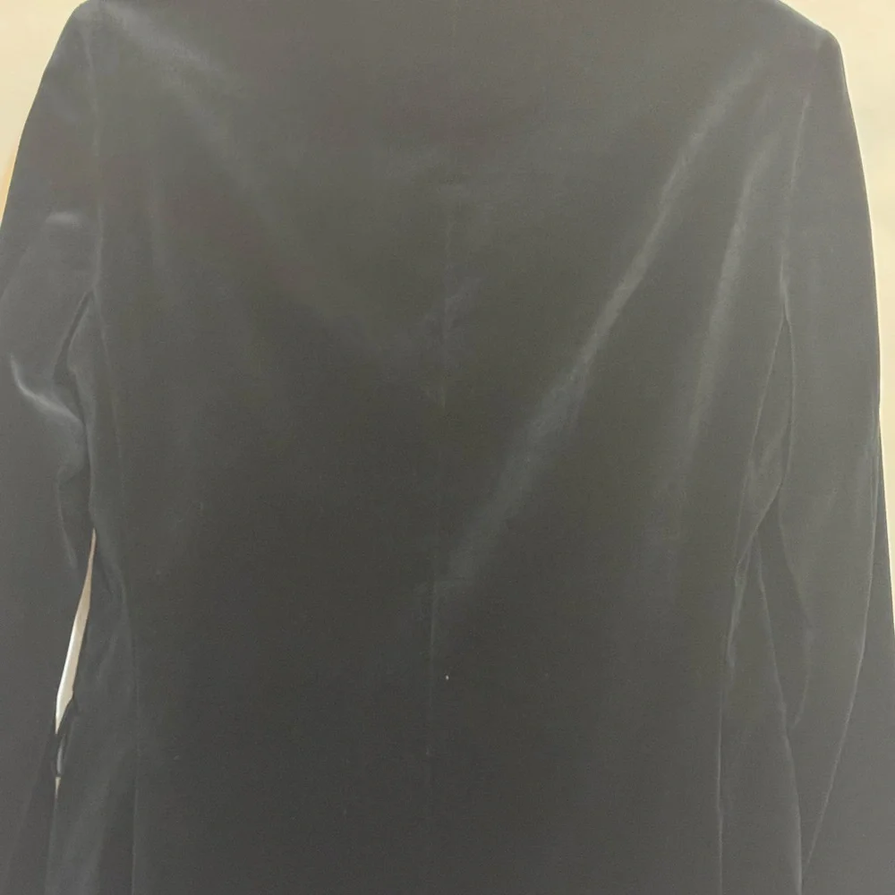 B-272 Men’s Banana Republic Black‎ Lined Blazer Suit Jacket Size 42R